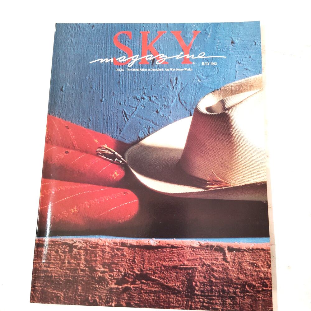 Delta SKY Magazine - July 1992 In-Flight Publication - Vintage Airline